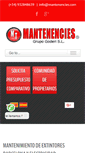 Mobile Screenshot of mantenencies.com